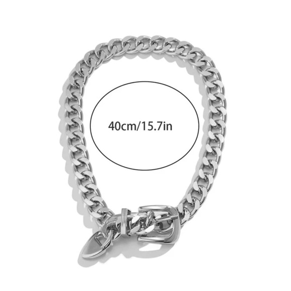 Silver Chain Necklace - Picture 2 of 4